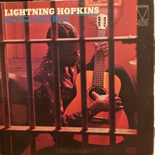 Lightning Hopkins Low Down Dirty Blues Lp Mainstream 405 Rural Mono Lightnin’ Nm