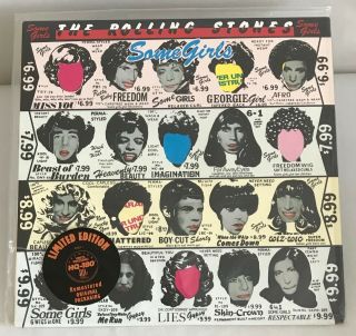 Rolling Stones Some Girls 180 Gram Vinyl Lp Us Limited Edition Album