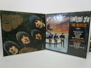 The Beatles Something Shrink Rubber Soul Capitol John Lennon Vinyl Record Lp