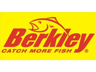 Vn1987 Berkley Fishing For Advertising Display Banner Sign
