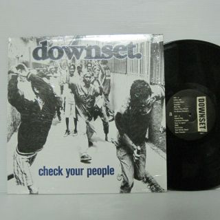 Downset.  - Check Your People Lp 2000 Us Orig Epitaph Madball Agnostic Front Nyhc