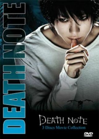 Death Note Live Action Movie Trilogy 1 2 3 Complete Uncut Dvd English Audio Usa