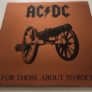 Ac/dc For Those About To Rock 1981 Vinyl [k50851] Rock