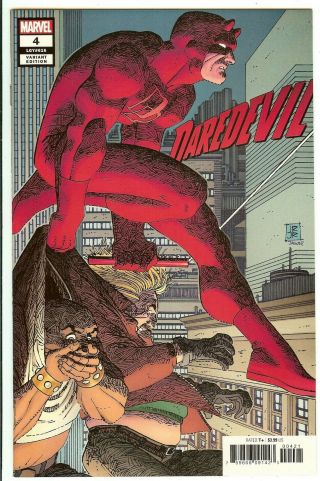 Daredevil 4 1:50 John Romita Jr Hidden Gem Variant Marvel Comic 2019 9.  2