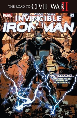 Invincible Iron Man 9 Marvel Comics 1st Full App Riri Williams Key 1st Print