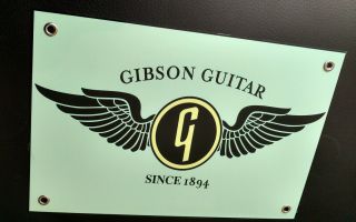 Gibson Les Paul Guitar Sign