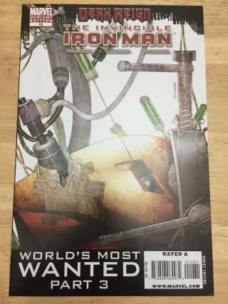 Invincible Iron Man 10 Armor Variant 1st Pepper Potts As Rescue Nm Movie Soon
