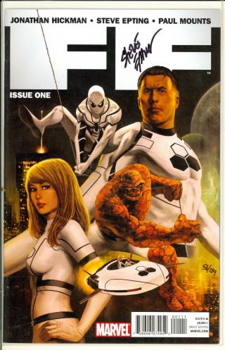 Ff 1 - Signed By Steve Epting With Dynamic Forces 56/299