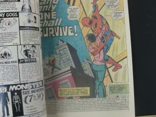 PETER PARKER THE SPECTACULAR SPIDER - MAN 8 July 1977 Comic Book Morbius 2