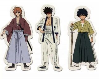 Rurouni Kenshin Ova - Sticker Set Himura Sanosuke Yahiko Anime Manga License