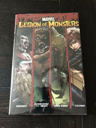 Legion Of Monsters Hc Marvel Man Thing Morbius Werewolf By Night