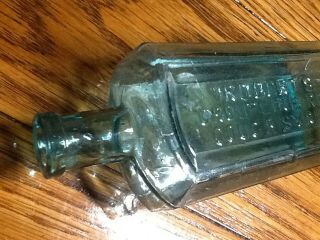 Vintage antique old bottle attic found robert ' s croupline cough syrup 2