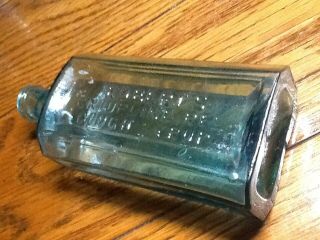 Vintage antique old bottle attic found robert ' s croupline cough syrup 3