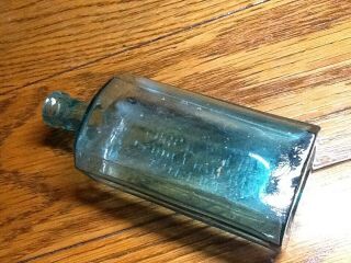 Vintage antique old bottle attic found robert ' s croupline cough syrup 4
