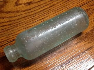 Vintage Antique Old Bottle Polmer Brothers Hutch Louisiana Soda Embossed 3