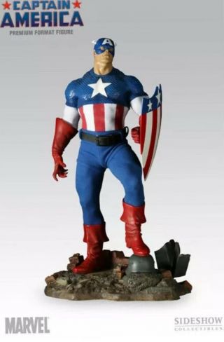 Sideshow Captain America Exclusive Premium Format Figure 340/875 - First Cap Pf