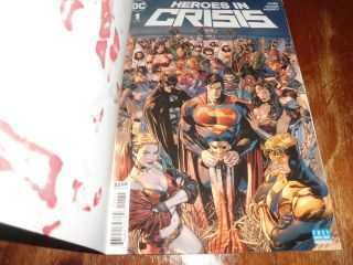 HEROES IN CRISIS 1 (2018 DC) SKETCH ART. 2