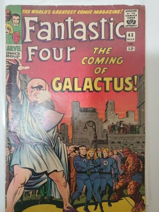 Fantastic Four 48 First Appearance of Silver surfer 11