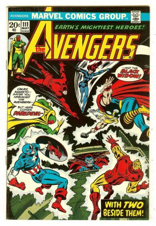 Avengers 111 X - Men & Magneto
