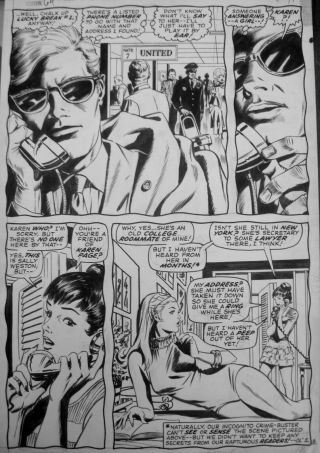 Daredevil 64 Page 11 Gene Colan Art Page Marvel