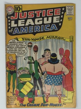 Justice League Of America 7 November 1961 - Dc Comics -