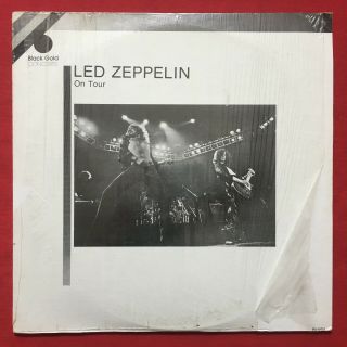 Led Zeppelin On Tour Rare 2 Lp Live Seattle 1973 Black Gold Concerts