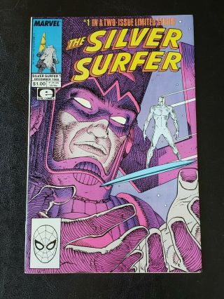 Silver Surfer 1,  2 (Epic/Marvel 1988) NM Stan Lee Moebius Full Set 3