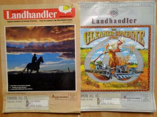 2 Allis Chalmers Landhandler Issues Special Gleaner History Special 1983