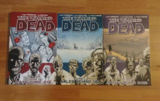 The Walking Dead Vol.  1 - 3,  Image,  Softcover,  Graphic Novel,  Comic Books