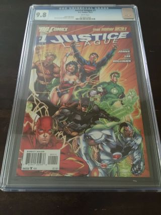 Justice League 1 (52) Cgc 9.  8