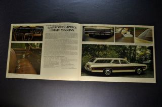 1968 Chevrolet Station Wagon Brochure Impala Caprice Estate Chevelle 68 3