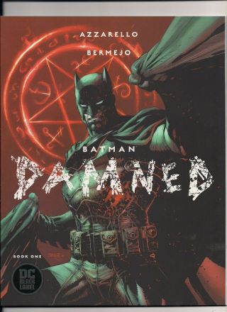 Batman Damned 1 Cover B,  2 Cover A&b Uncensored 1st Prints Nm Black Label Htf