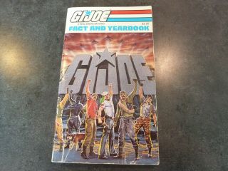 Gi Joe Fact And Yearbook 1984 Rare,  Vintage,  Hasbro,  Marvel,  Books