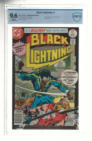 Dc Comic’s Black Lightning 1 Cbcs 9.  6 - 1977