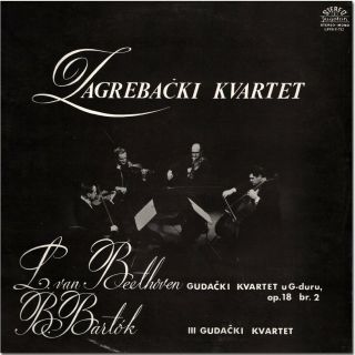 Beethoven String Quartet Op.  18/2,  Bartok Sq 3 Zagreb Sq Klima Stojanovic Stereo