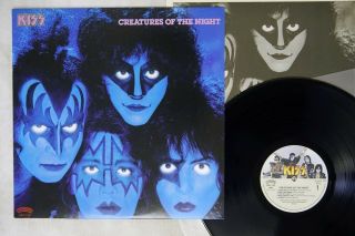 Kiss Creatures Of The Night Casablanca 28s - 138 Japan Vinyl Lp