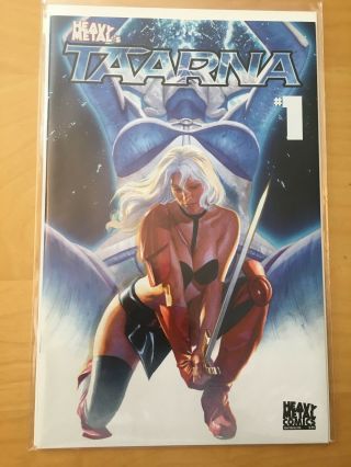 TAARNA 1 2 3,  COVER A & B,  1ST PRINTS,  HEAVY METAL AUG 1981,  1ST APPEARANCE 2