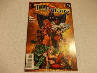 Teen Titans 1 2003 Signed Mike Turner Cover Nm/nm,  Superman Batman Flash 2 3 20