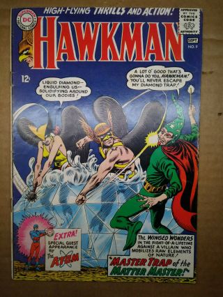 Hawkman 7,  9,  12,  15,  16,  19,  20,  21 and 22 - UNRESTORED - Silver Age - Zatanna - DC - 3