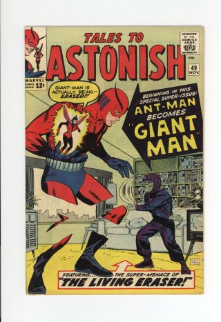 Tales To Astonish 49 - Vf,  8.  5 - 1st App & Origin Of Giant - Man 1963