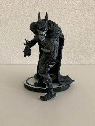 Batman Black And White Zombie Statue By Neal Adams 1132 Of 5200