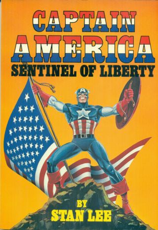 Captain America Sentinel Of Liberty Tpb Stan Lee Kirby Fireside 1st Print 1979