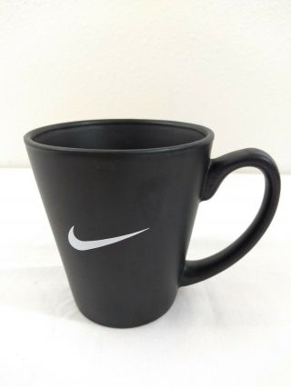 Nike Black & White Ceramic Swoosh Coffee Mug [vhtf] From Nike