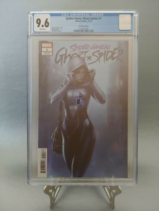 Spider Gwen Ghost Spider 1 1:100 Jee Hyung Lee Variant Cover Cgc 9.  6 Nm,