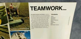 1971 John Deere Haying Equipment Sales Brochure,  Balers,  Windrowers,  Mowers,  Rakes 2