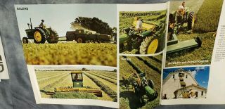 1971 John Deere Haying Equipment Sales Brochure,  Balers,  Windrowers,  Mowers,  Rakes 3