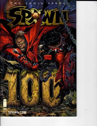 Image Comics Spawn 100 A Mcfarlane 2000 Nm,  9.  6
