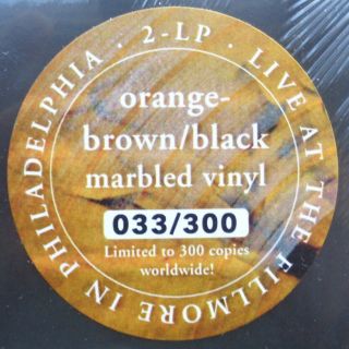 KR3 King Diamond Songs for the Dead Live ORANGE BROWN/BLACK MARBLED 2LP 33/300 2