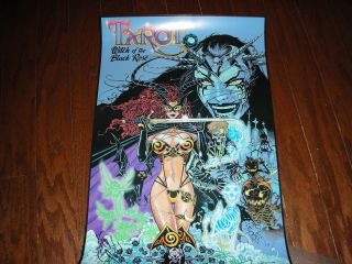 Tarot Witch Of The Black Rose: Holloween 4/20/2012 Print Litho Signed Jim Balent