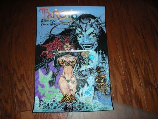 TAROT WITCH OF THE BLACK ROSE: HOLLOWEEN 4/20/2012 PRINT LITHO SIGNED JIM BALENT 5